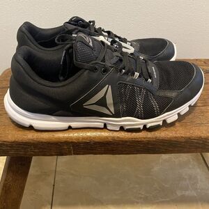 Reebok YourFlex Black Men’s Training Shoes Size 12 | Gym CrossFit Lift